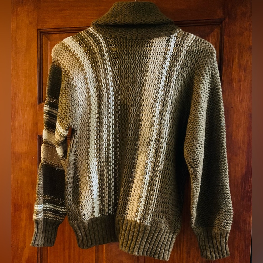 Vintage Knitted Cowl Neck Sweater